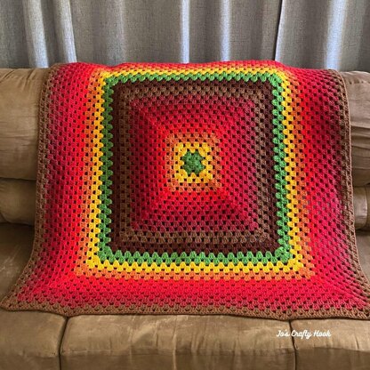 Covered in Scraps Throw