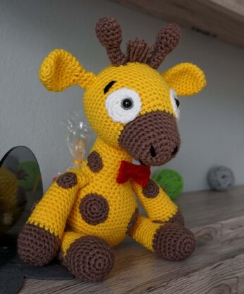 Amigurumi Häkelanleitung Giraffe Gerry