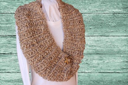 Chunky Ribbed Cape or Cowl