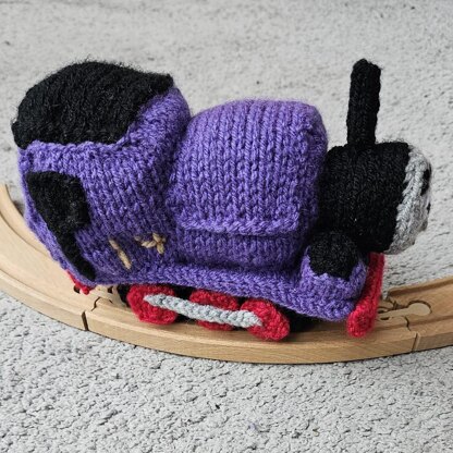 Knitted Steam Train