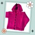 Snippety Monster Hooded Cardigan