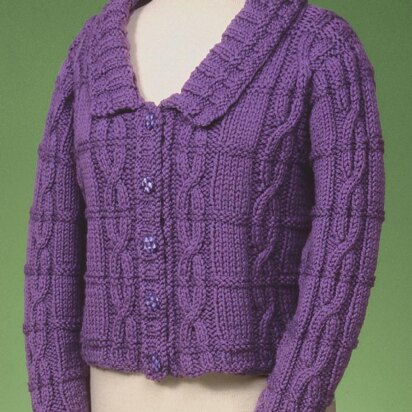 Cable and Rib Cardigan 129