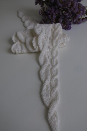 Rose and Pearls Scarf