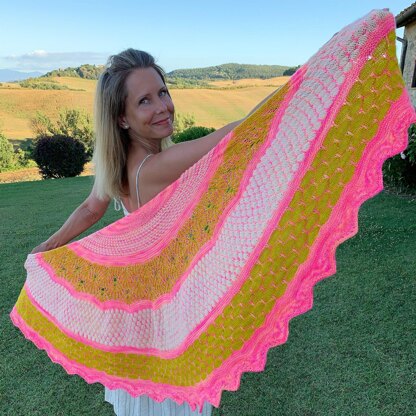 Spring Bloom Shawl