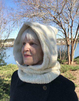 Alpine Frost Hoodie Cowl