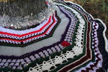 Songs of the Season Tree Skirt