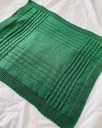 Crossed Corner Blanket