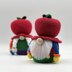 Apple Hat Back to School Gnome Amigurumi