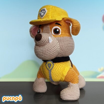 Rubble Paw Patrol Amigurumi