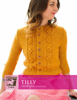 Tilly Cardigan in Juniper Moon Farm Moonshine