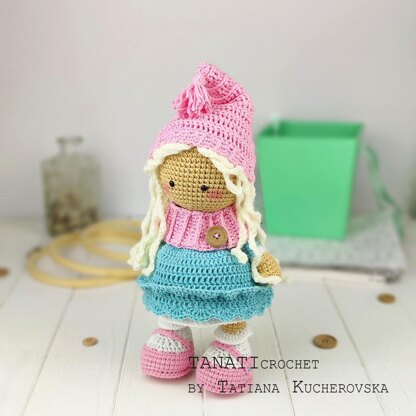 CROCHET PATTERN “Best friend Doll Miley”