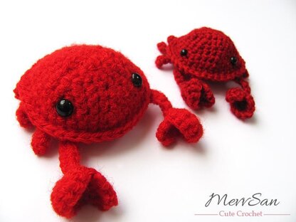 Amigurumi Crab