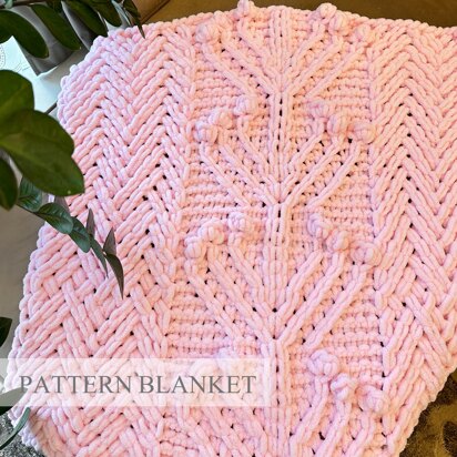 Winter Blanket - knitting pattern