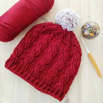 Easy Cable Hat