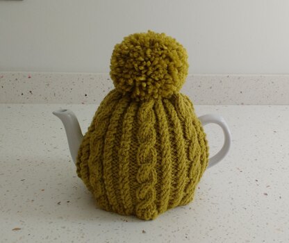 Cable Tea Cosy