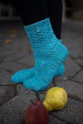 Bosc Pear Socks Fingering