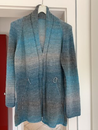 Strickjacke Raglan für meine Schwester