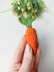 Little carrot, amigurumi food pattern