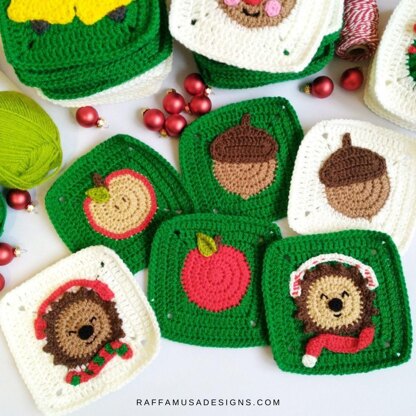 Christmas Granny Squares Collection