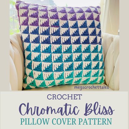 Chromatic Bliss Pillow Cover Pattern
