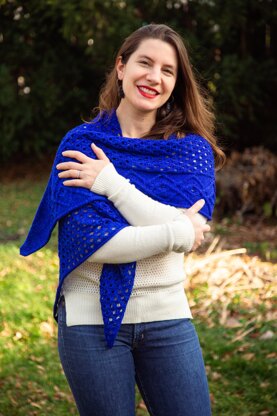 Twelve-Bar Blues Shawl