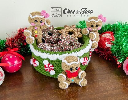 Gingerbread Christmas Basket