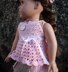 Lacy babydoll top for American girl 18" dolls