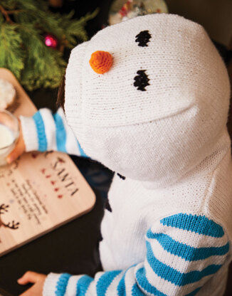 Frosty Snowman in Sirdar Snuggly Replay DK - 2605 - Downloadable PDF