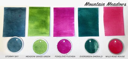 Lindy's Stamp Gang Flat Magicals .25oz 5/Pkg - Mountain Meadows