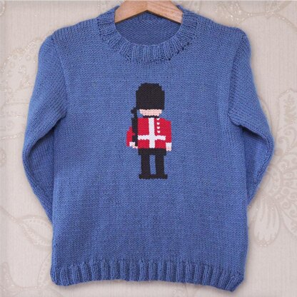 Intarsia - Little Solider Chart & Childrens Sweater