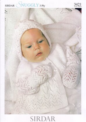 Layette in Sirdar Snuggly 3 Ply - 3421