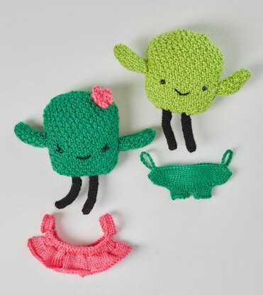 Prickles & Peak Knit Cactus in Red Heart Amigurumi - LM6291 - Downloadable PDF