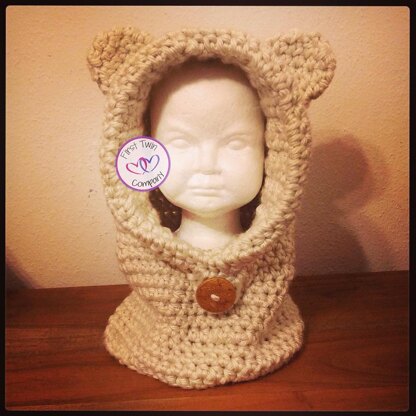 Bear Hooded Cowl