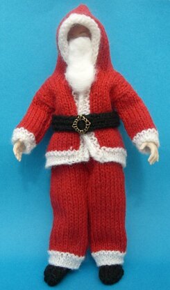 HMC12 Outfit for Santa Claus for the dolls house