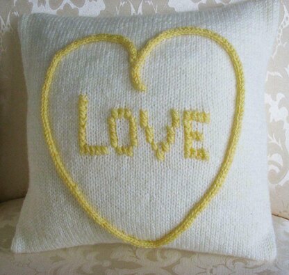 Love Heart Cushions (Love & Hug)