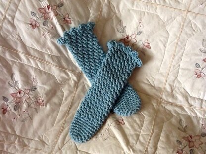 Little Tinkerbell Crocheted Stockings