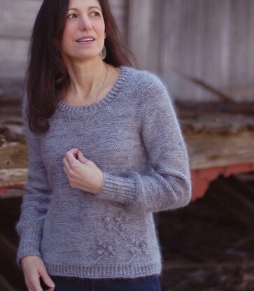 Lyrical Knits Branches in Bloom Pullover PDF