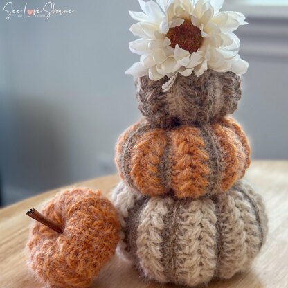 Rustic Pumpkin 3 Sizes