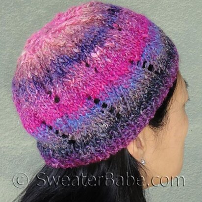 #116 One-Ball Curvy Lace Hat