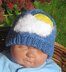 Baby Little White Fluffy Cloud Beanie Hat