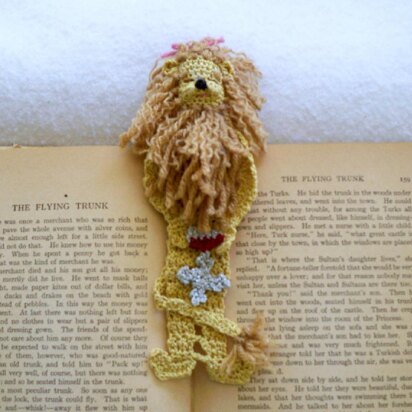 Cowardly Lion Bookmark