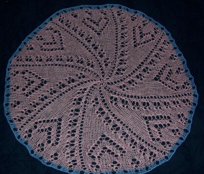 Lauren Marie's Lace blanket