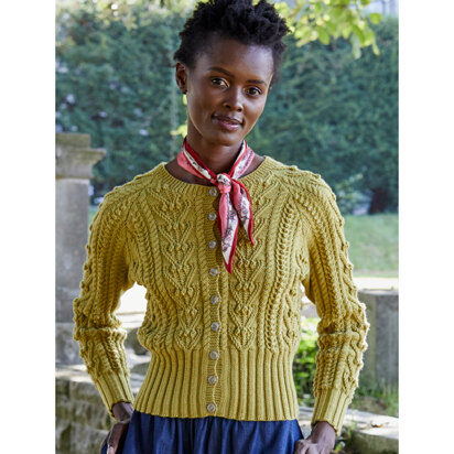 Isobel - Cardigan Knitting Pattern For Women in Debbie Bliss Baby Cashmerino by Debbie Bliss