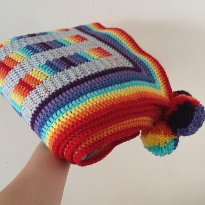 Rainbow Ladders Blanket