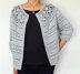 Irene - floral lace yoke cardigan