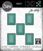 Sizzix Thinlits Die Set - Stacked Tiles, Rectangles by Tim Holtz