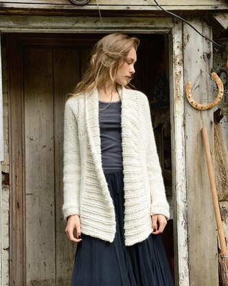 Glacier Cardigan Knitting pattern by Kari-Helene Rane | LoveCrafts