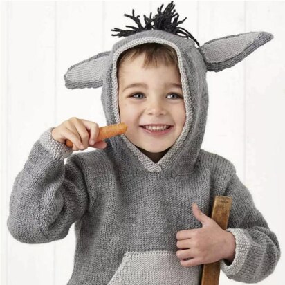 Little Donkey Hooded Sweater