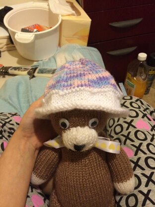 Cute Newborn Baby Hat Pattern