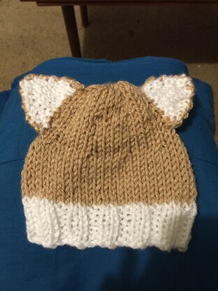 Teddy Bear Newborn Baby Beanie Pattern